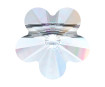 Kristāla pērle Swarovski zieds 5744 8mm 5gab. 001AB crystal aurore boreale