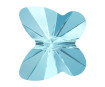 Crystal bead Swarovski butterfly 5754 8mm 5pcs 202 aquamarin