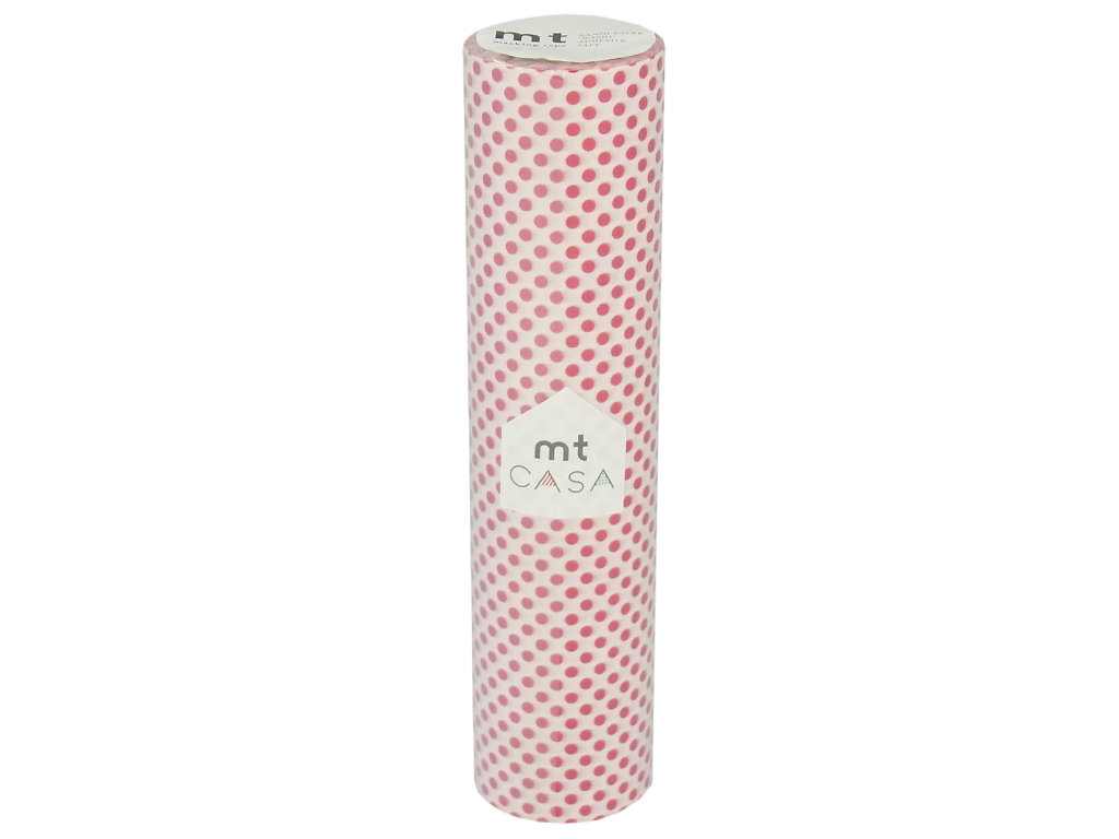 Masking tape mt casa 200mmx10m dot red
