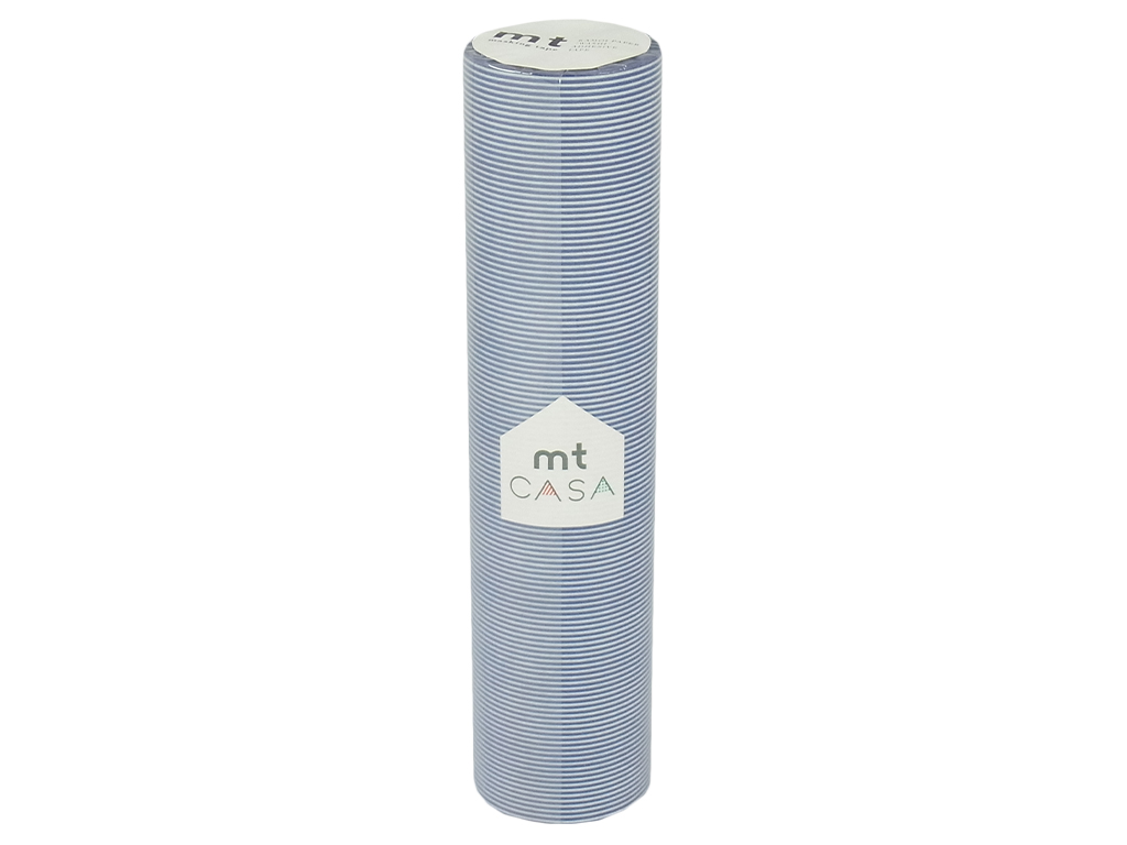 Masking tape mt casa 200mmx10m border blue