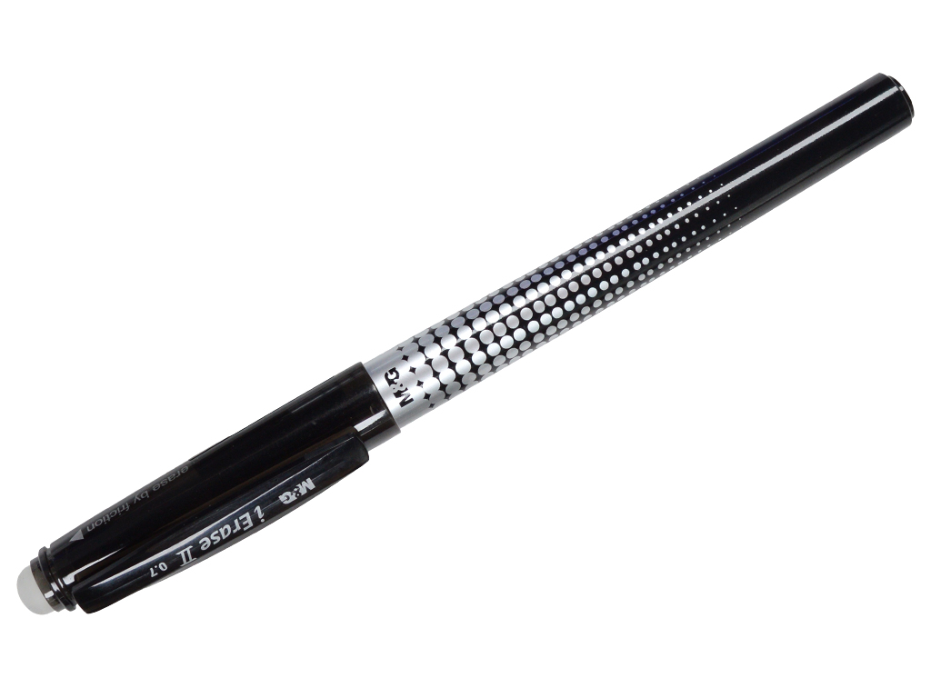 Gel pen erasable M&G iErase 0.7 black