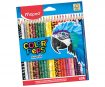 Krāsainais zīmulis Maped ColorPeps Animals FSC 24gab.