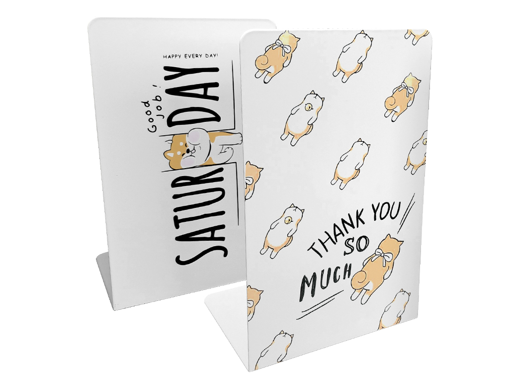 Raamatutugi M&G metallist Shiba Inu 2tk assortii