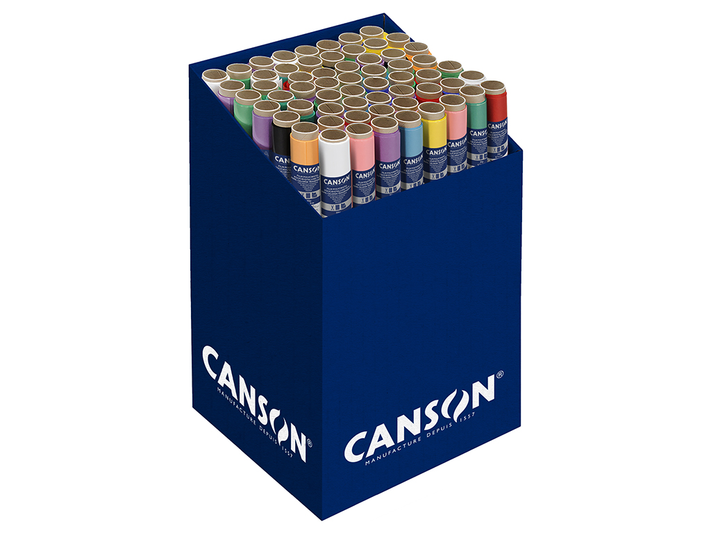 Silk paper Canson 0.5x5m assortment 50pcs