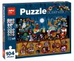Puzzle Apli Kids 104pcs 64.5x41.5cm Forest