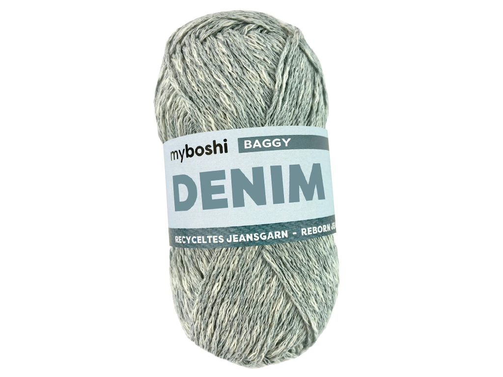 Lõng MyBoshi Denim 50% puuvill/50% taaskasutatud puuvill 50g/140m baggy
