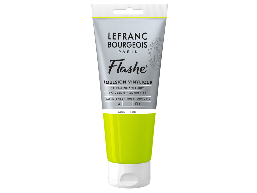 Vinilinis akrilas LB Flashe 80ml 163 fluorescent yellow