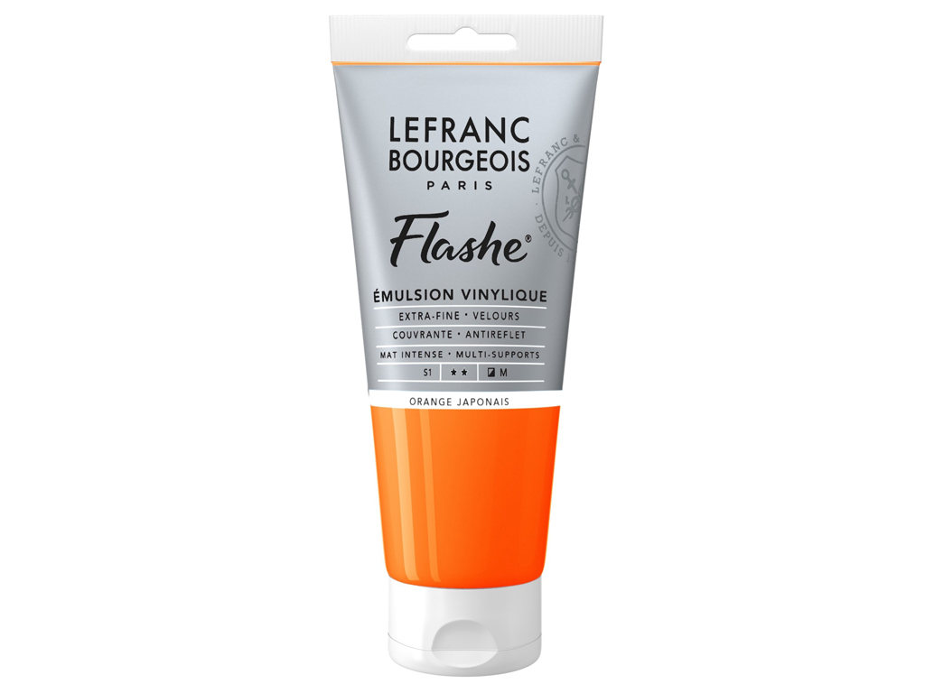 Vinilinis akrilas LB Flashe 80ml 476 japanese orange