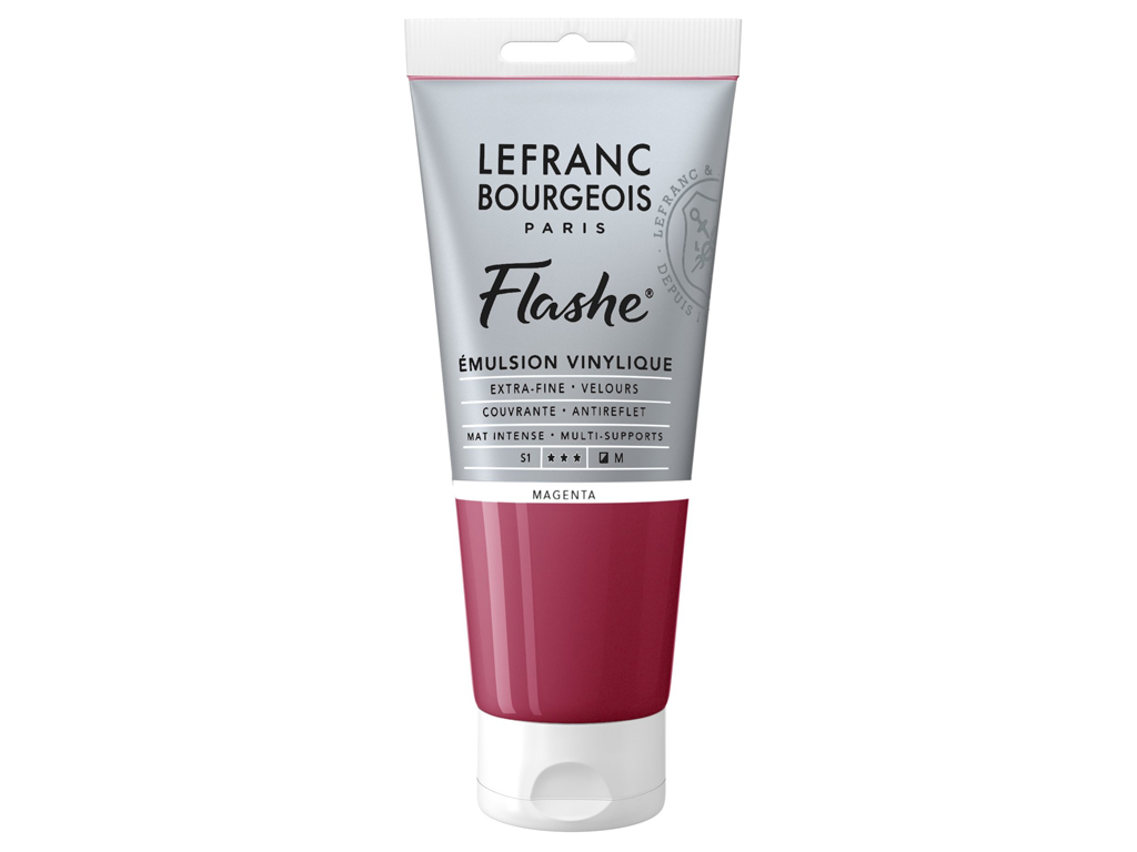 Vinilinis akrilas LB Flashe 80ml 432 magenta