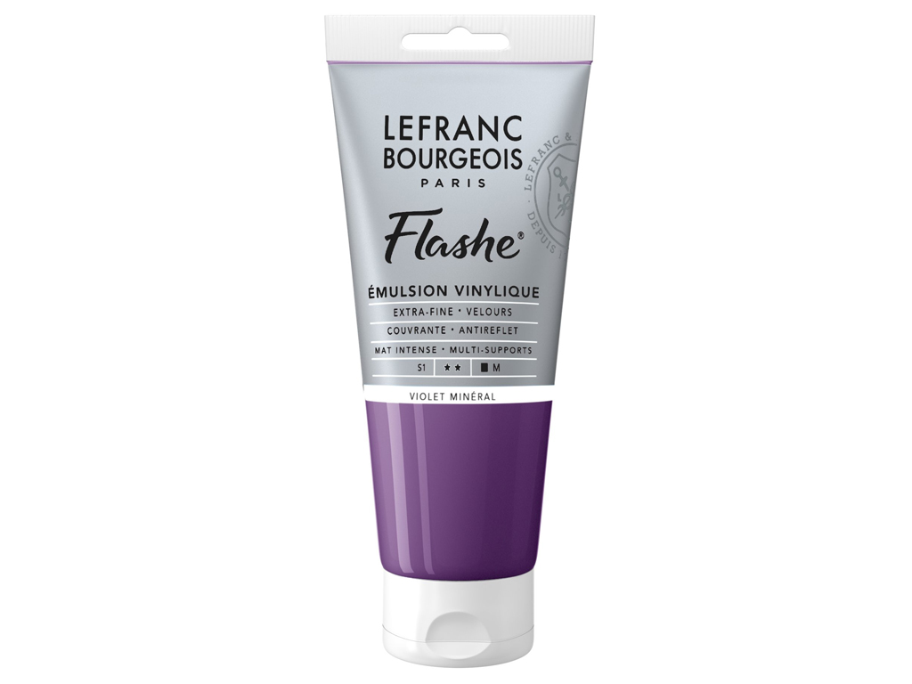 Vinilinis akrilas LB Flashe 80ml 826 mineral violet