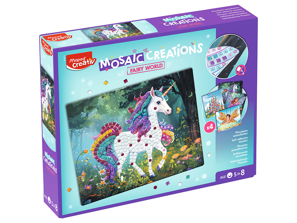 Meisterduskomplekt Maped Creativ mosaiik fairy world