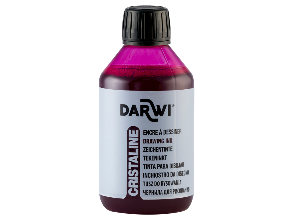 Tušas Darwi Cristaline 250ml 460 magenta