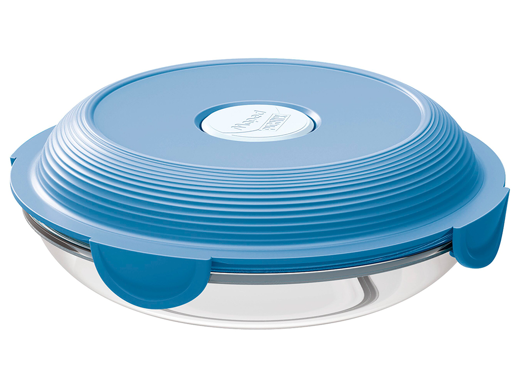 Priešpiečių dėžutė-lėkštė Maped Picnik Adult Glass 700ml storm blue