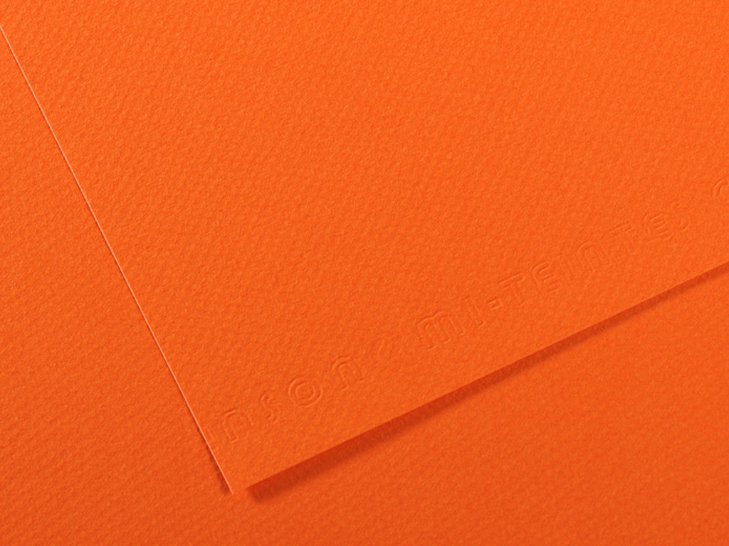 Grainy paper MiTeintes 160g A4 453 orange