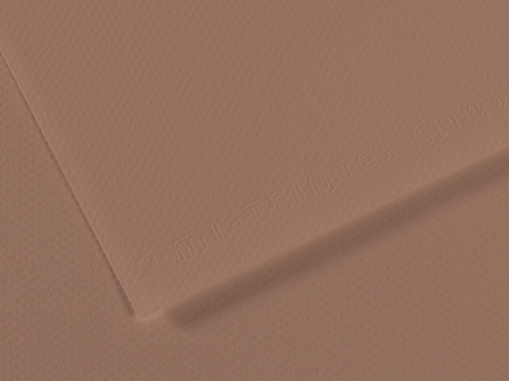 Grainy paper MiTeintes 160g A4 188 chestnut brown