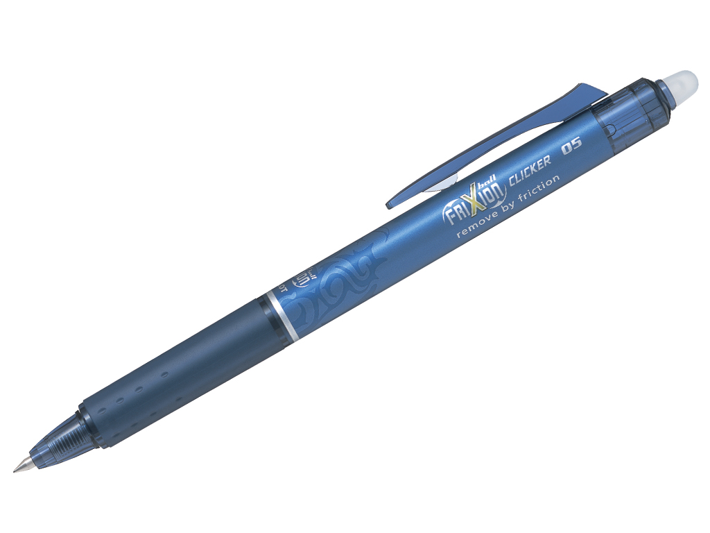 Rollerball pen erasable Pilot Frixion Clicker 0.5 blue black