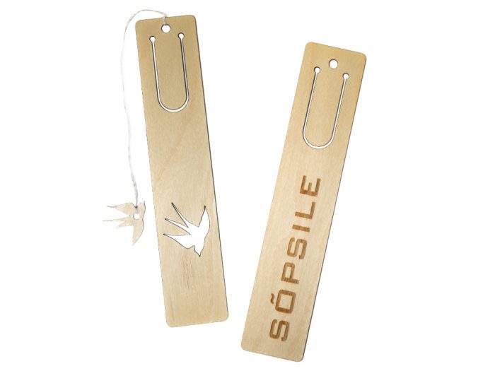 Wooden bookmark - 1/3