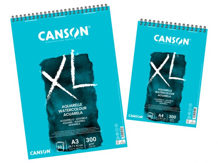 Watercolour pad Canson XL Aquarelle - 1/5