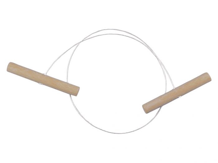 Wire loop Rayher with wooden grips
