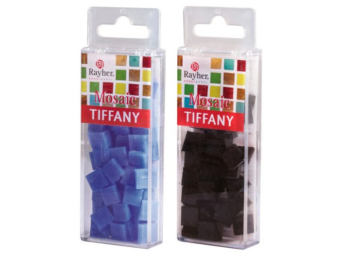 Mosaic stones Rayher Tiffany Marbled 1x1cm