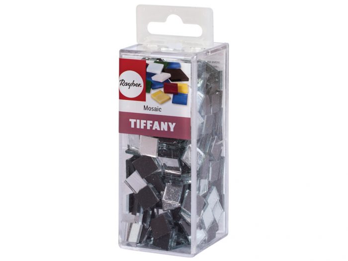 Mirror mosaic stones Rayher Tiffany