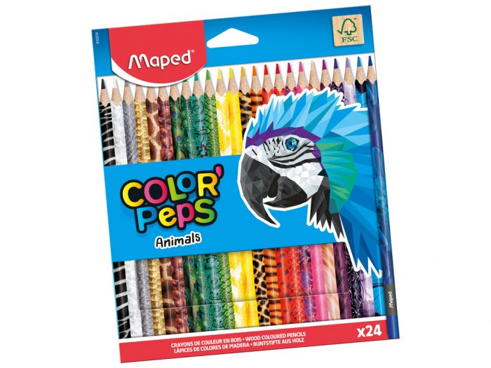 Spalvotas pieštukas Maped Color’Peps Animals - 1/2