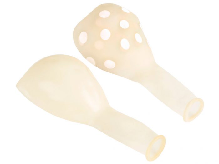 Latex balloon Rayher metallic