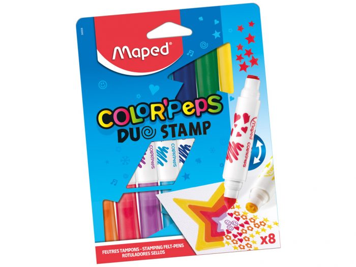 Flomasteri Maped Color’Peps Duo Stamp - 1/3