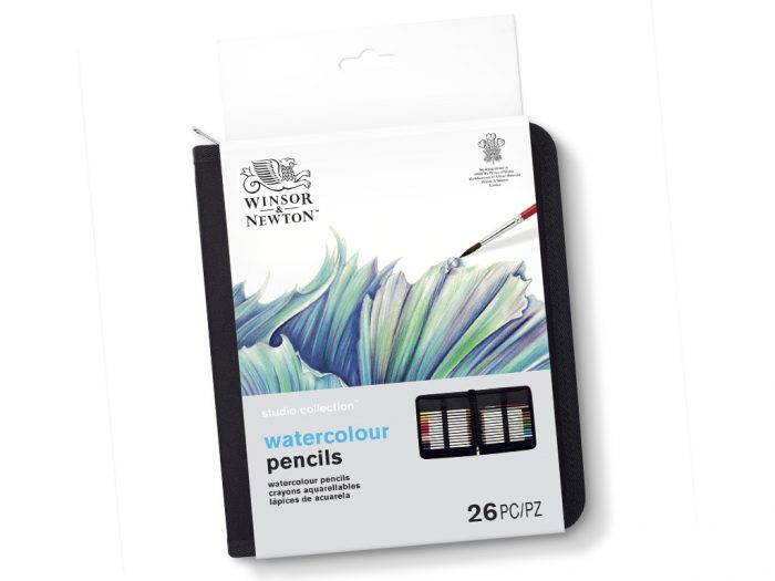 Watercolour pencil Winsor&Newton Studio in wallet - 1/5