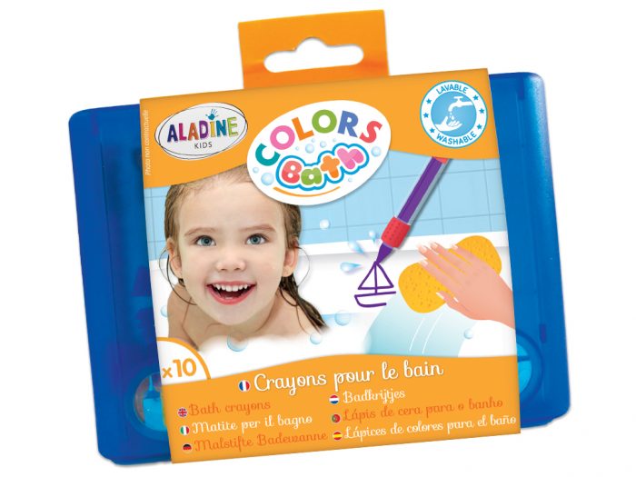 Bath Crayons Aladine Kids Colors - 1/3