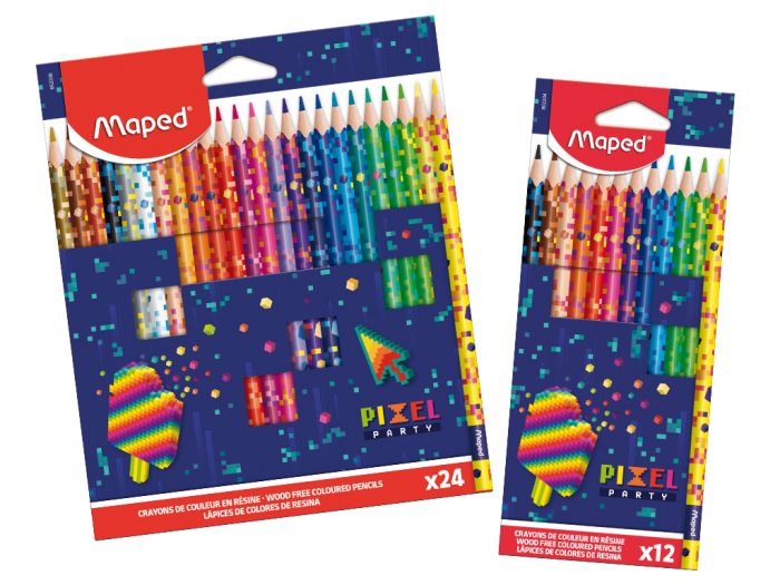 Colour pencils Maped Pixel Party - 1/2