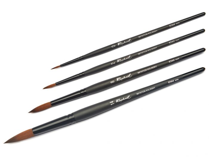 Brush Raphael Kolinsky synthetic 8344 round - 1/6