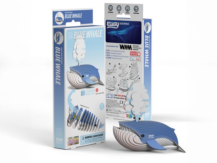 3D puzzle Eugy blue whale - 1/6