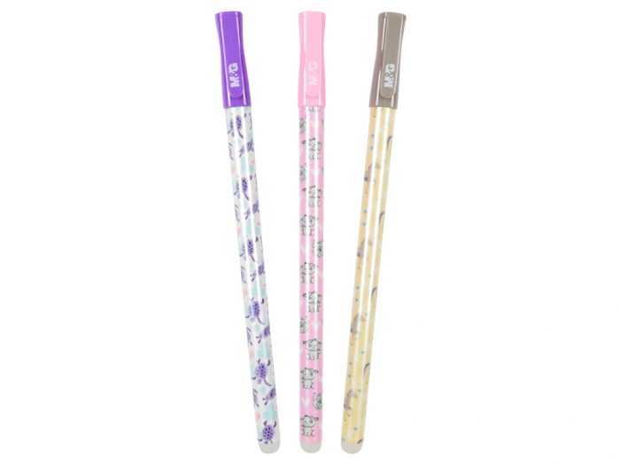 Gel pen erasable M&G Animal