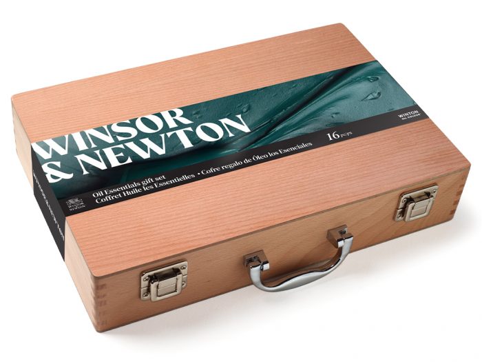 Oil colour set Winsor&Newton Winton wooden box - 1/6