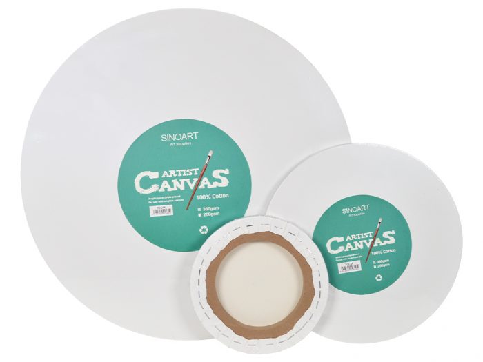 Lõuend raamil Sinoart ümmargune puuvillane - 1/2