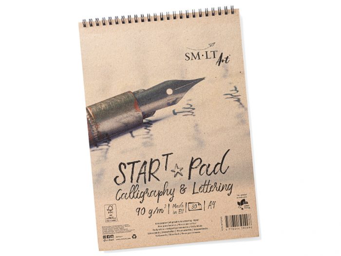 Kaligrāfijas bloks Smlt Art Start ar atskaites līnijām - 1/4