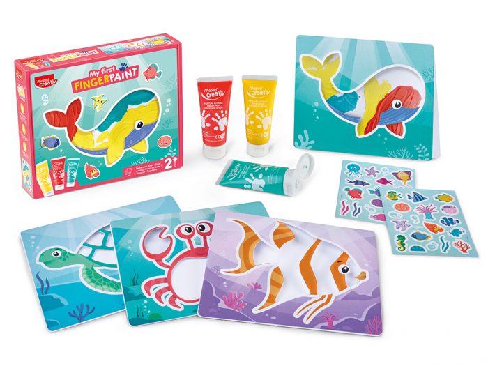 Fingerpaint kit Maped Creativ Early Age - 1/2