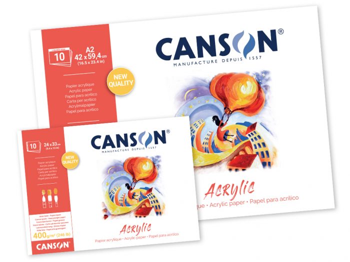Acrylic pad Canson Acrylic - 1/5