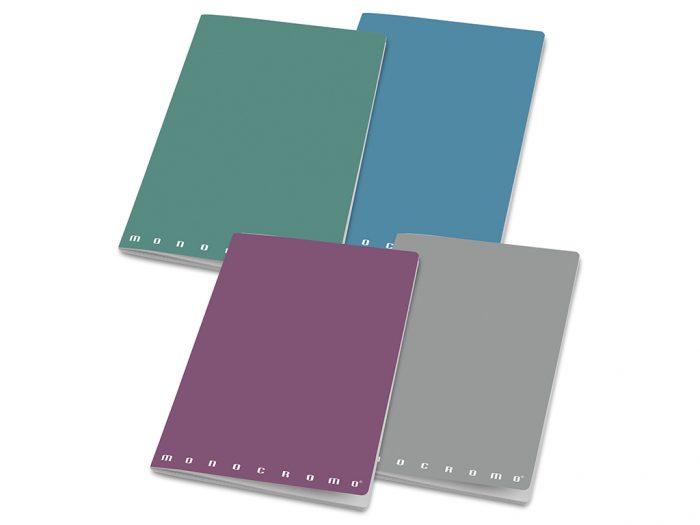 Exercise book Pigna Monocromo Dusty - 1/2