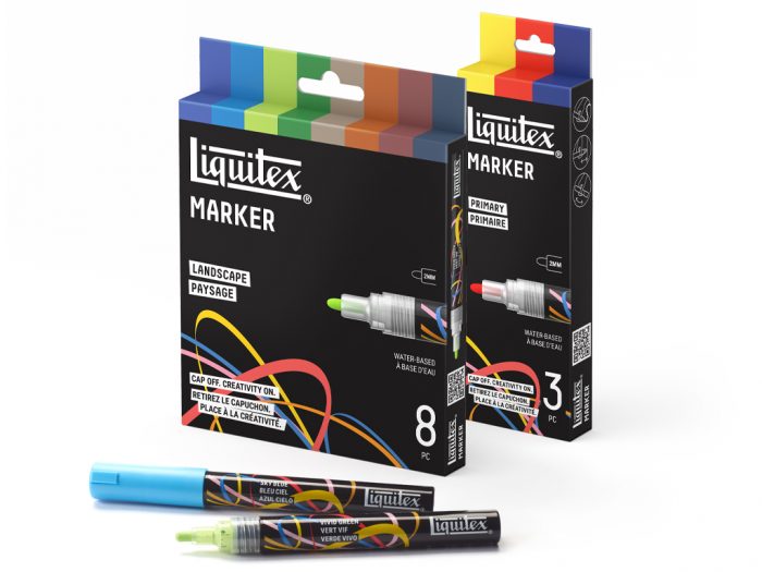 Marker set Liquitex 2mm - 1/6