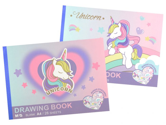 Joonistusplokk M&G Unicorn - 1/4