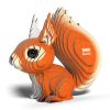 3D puzzle Eugy squirrel - 3/6