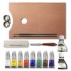 Oil colour set Winsor&Newton Winton wooden box - 2/6