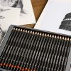 Graphite pencil Derwent Graphic in metal box - 5/6