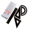 Metal ruler set M&G in plastic box - 2/2